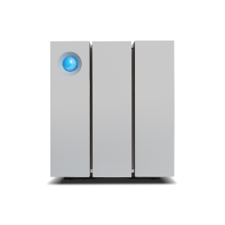 LaCie 2big Thunderbolt 2 boîtier de disques 12 To Bureau Argent